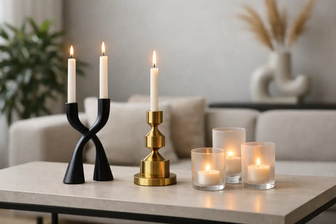 Design kandelaar kiezen voor een modern interieur