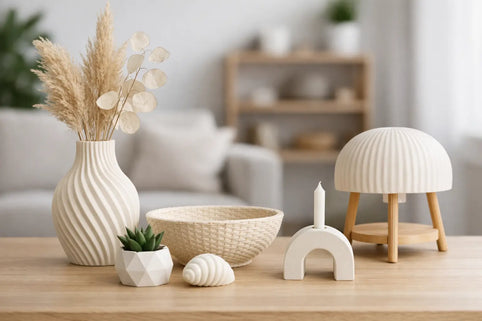 Duurzame PLA woonaccessoires voor moderne interieurs