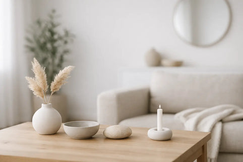 Woonkamer accessoires minimalistisch kiezen