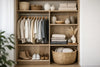 Open kast stylen zonder rommelig effect