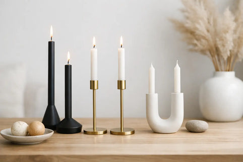 Minimalistische kandelaars kopen? Let hierop